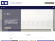 Tablet Screenshot of effc.org